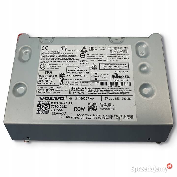 RADIO CD CZYTANIK NAWIGACJI NAVI Volvo S90 V90 Chełm