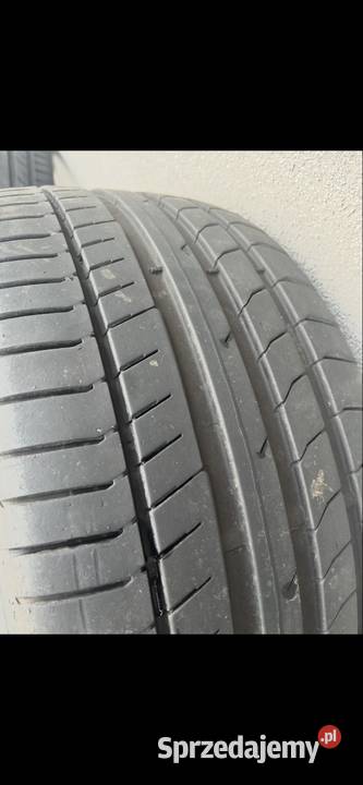 2 opony lato Continental ContiSportContact 5P 35 mazowieckie Ostrów Mazowiecka sprzedam