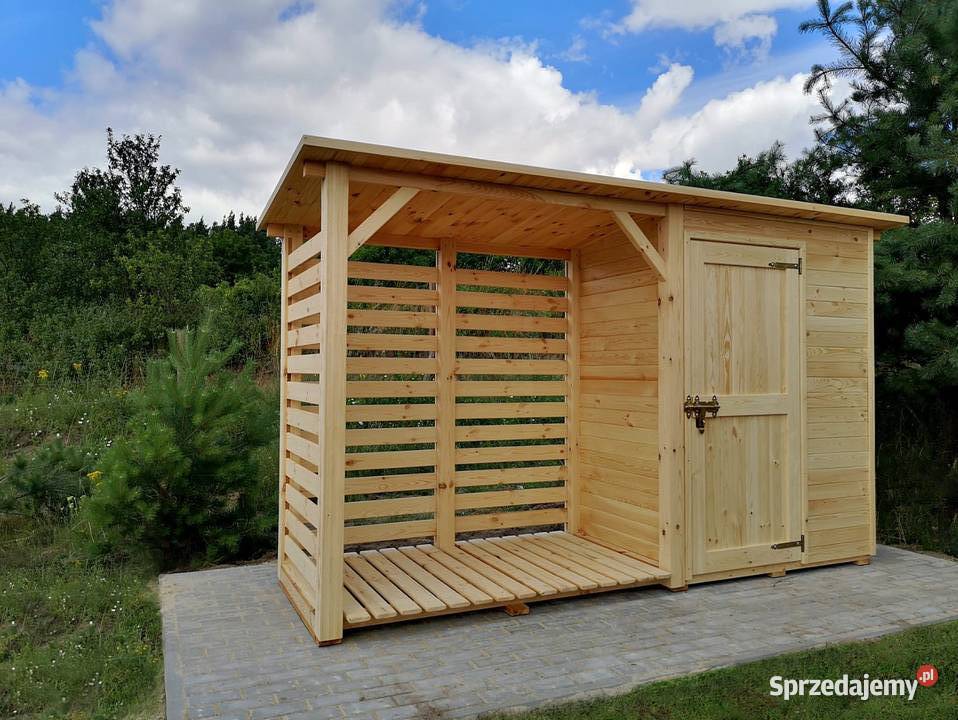 Drewutnia 2 x 11m domek narzędziowy 15 x 11m Kalety