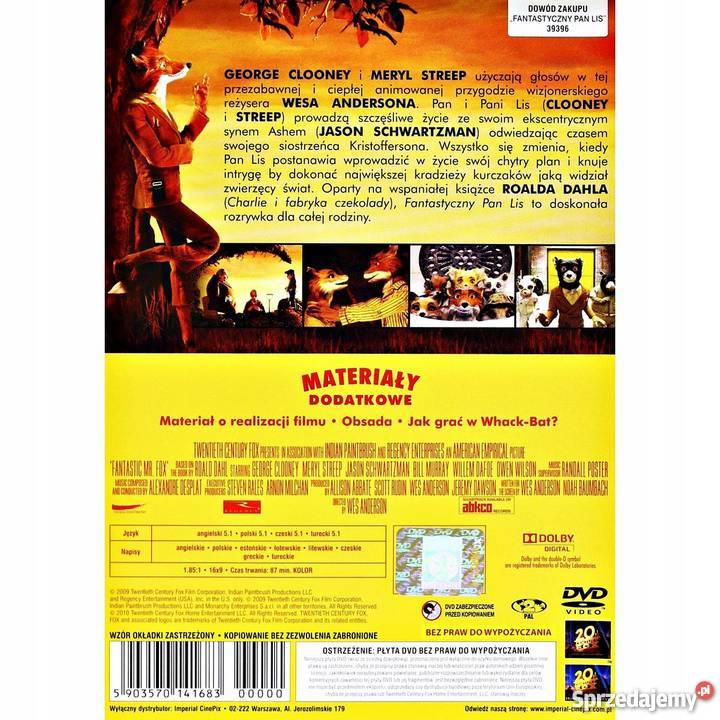 FANTASTYCZNY PAN LIS wielkopolskie Kalisz