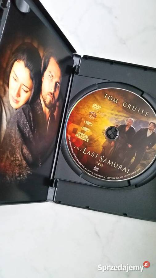 Film THE LAST SAMURAI 2003 Warner Bros dvd video Puławy