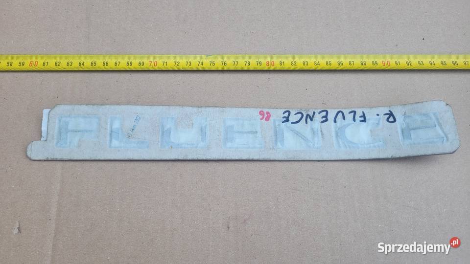 RENAULT FLUENCE EMBLEMAT LOGO ZNACZEK NAPIS NOWY śląskie