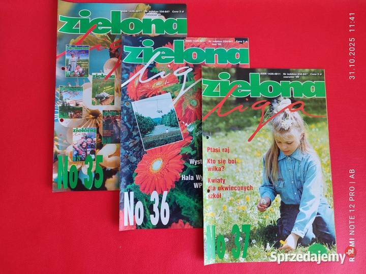 Zielona Liga 1999 3242 miesięcznik przyroda sprzedam