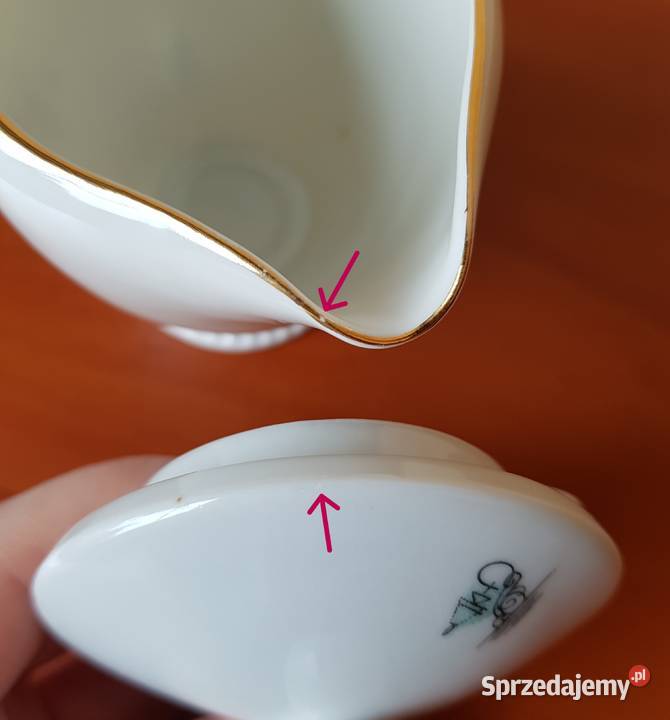 Serwis Regina Chodzież porcelana PRL Dąbrowa Górnicza