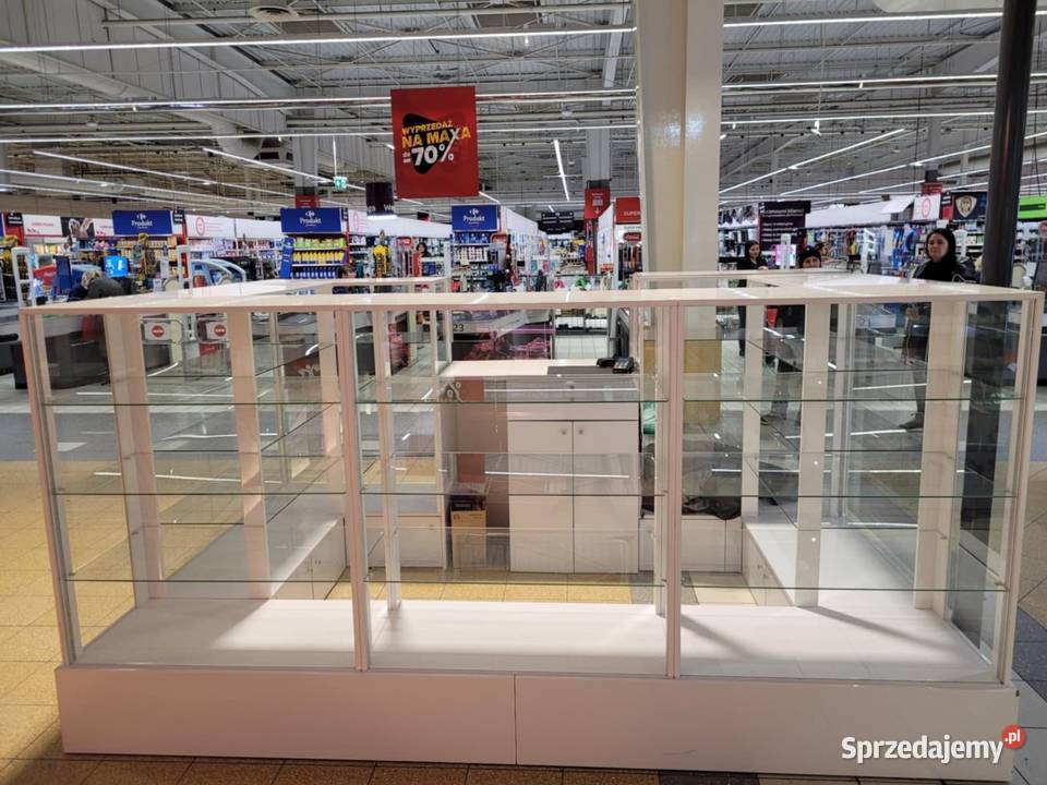 Meble sklepowe stoisko wyspa handlowa Kąty Wrocławskie