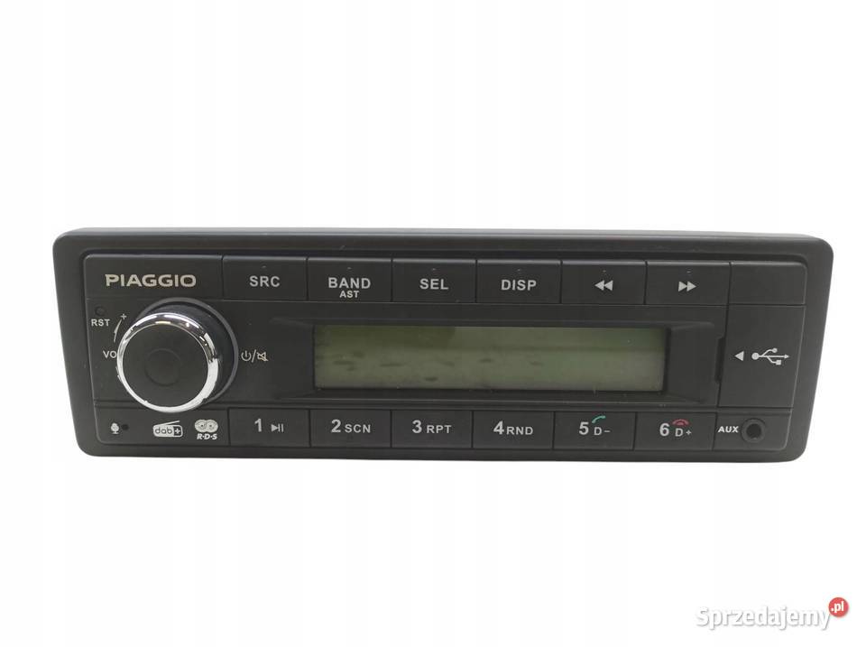 RADIO USB AUX TRD712UBBU Piaggio Porter II 2021