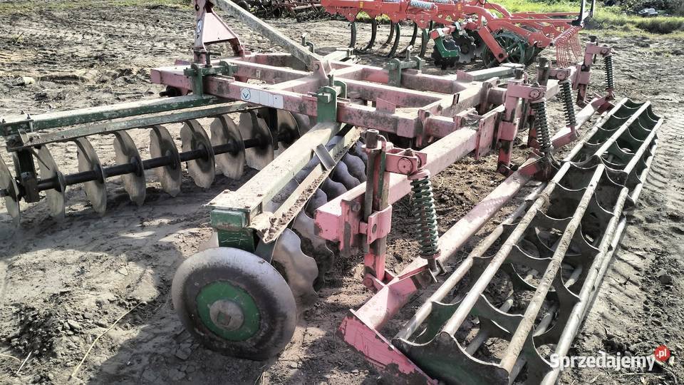 Brona talerzowa Unia Cut 4 m talerzówka z wałem Włocławek