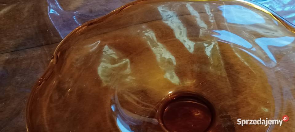 PATERA SZKLANA BURSZTYNOWA ZĄBKOWICE inny kolor Swarzędz