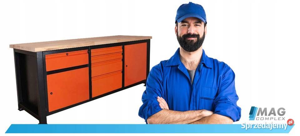 STÓŁ Warsztatowy P2121 Roboczy Metalowy DUŻY Stoły warsztatowe Starogard Gdański