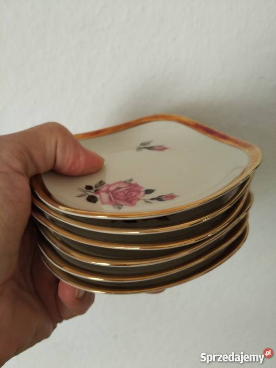 Dżemówki porcelana Bareuther Waldsassen 6 Ropa