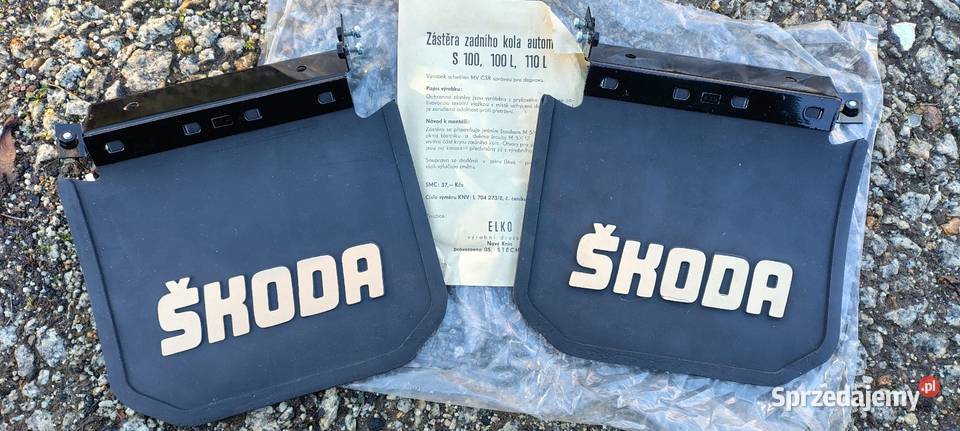 SKODA 120 GLS 105 120L 110R S100 110L ORYGINALNE