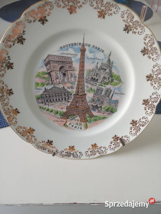 Talerz ozdobny porcelanowy Poznań