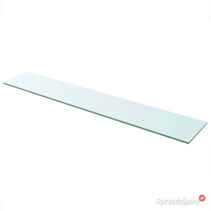 Półki 2 panel z bezbarwnego szkła 110 x 20 mazowieckie Warszawa sprzedam