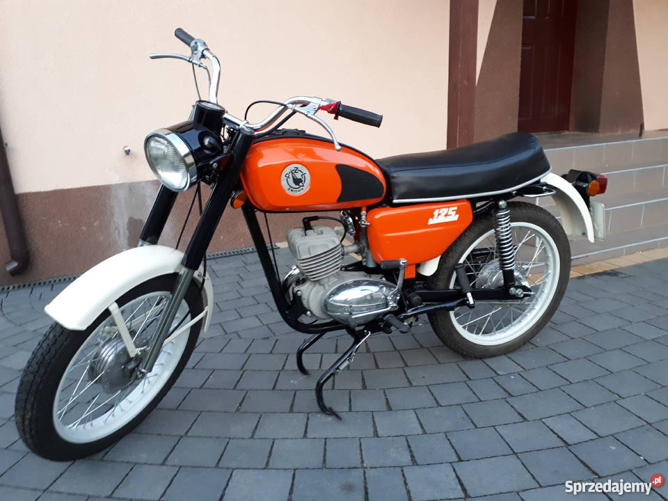 Wsk 125 zarejestrowana na białe