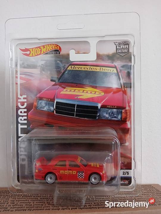 Hot Wheels Premium 2 x MercedesBenz 190 E stan czerwony Jaworzno
