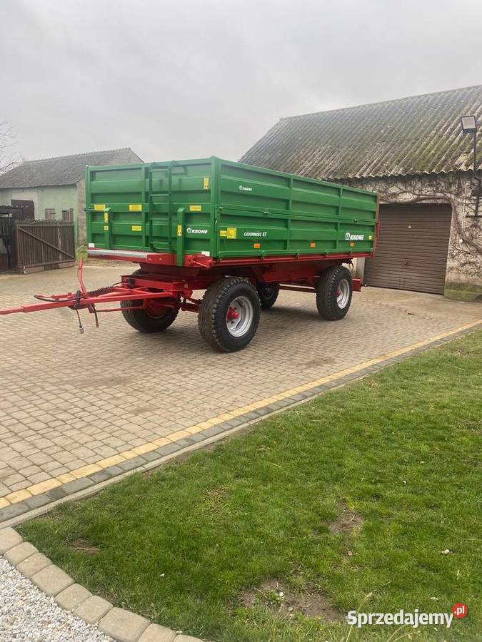 Przyczepa Rolnicza Krone 8T