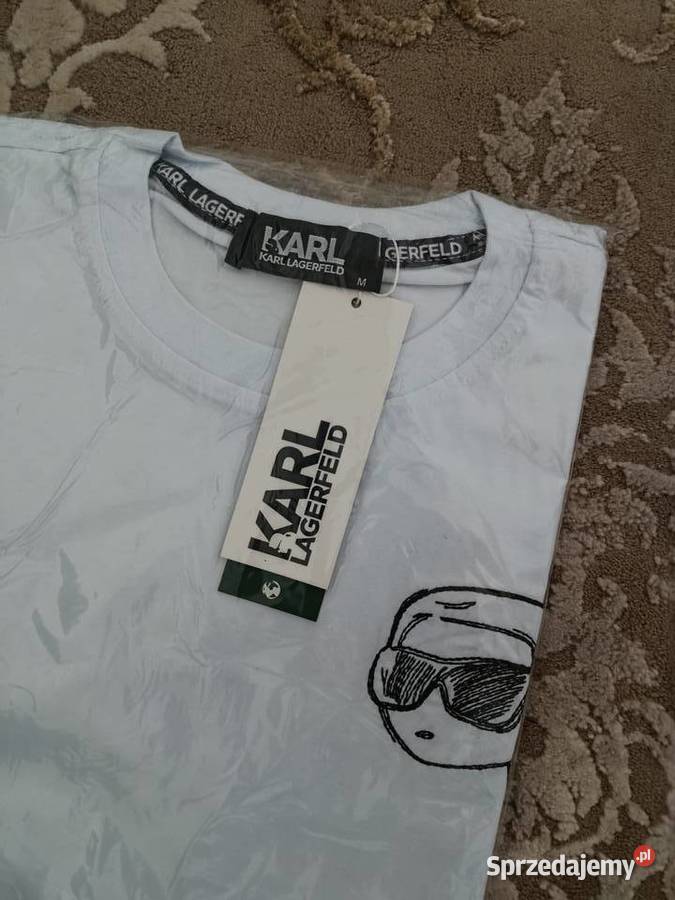 Tshirt męski Karl Lagerfeld nowoczesny design Białystok