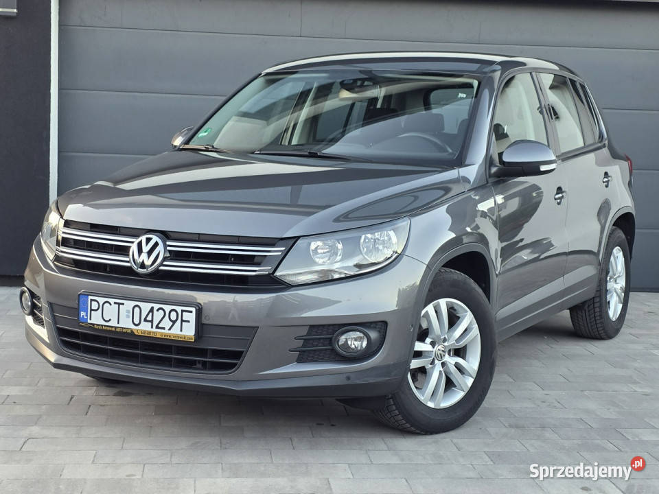 Volkswagen Tiguan bezwypadkowy zadbany w kurtyny powietrzne Tiguan Czarnków