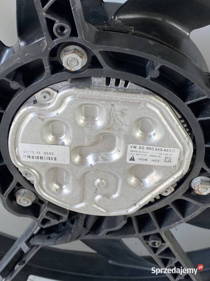 WENTYLATOR POLO 6R FABIA IBIZA Pozostałe Wola Filipowska