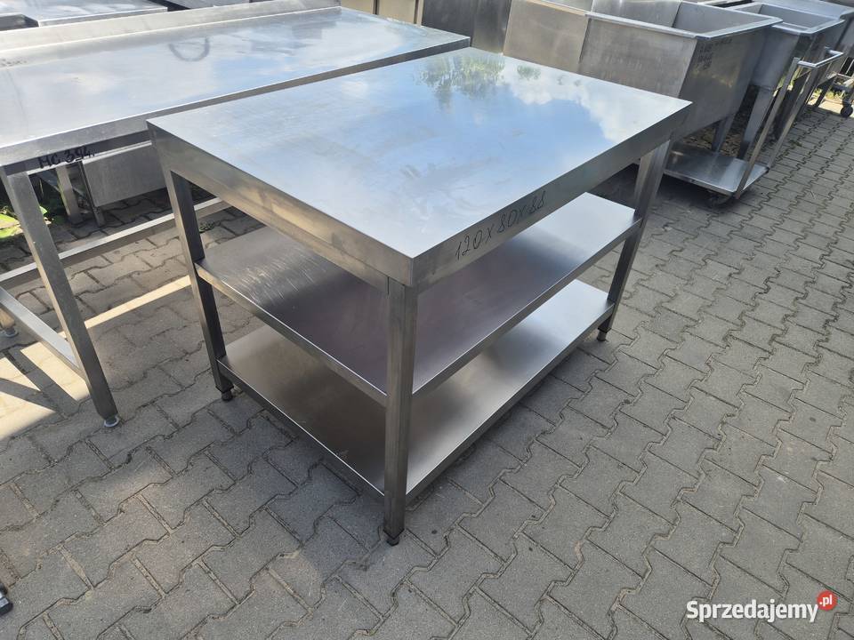 Stół Gastronomiczny Z 2 Półkami 1208088 Ostrów Wielkopolski