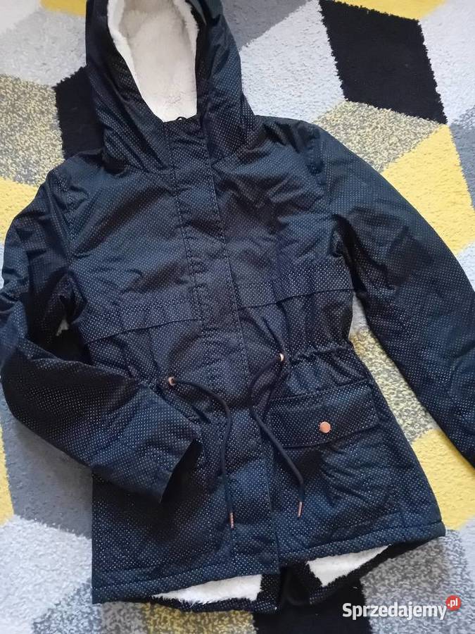 Kurtka zimowa ocieplana niebieski Warszawa