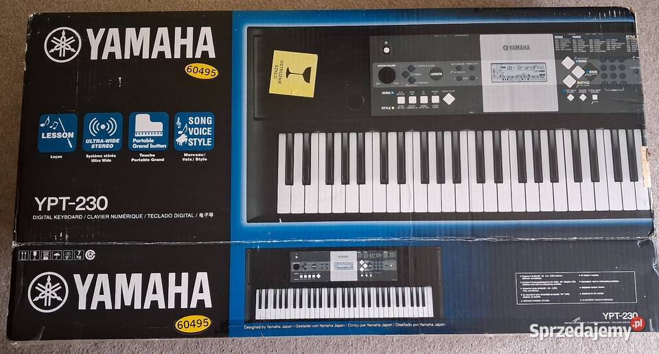 Keyboard YAMAHA YPT230 Milicz