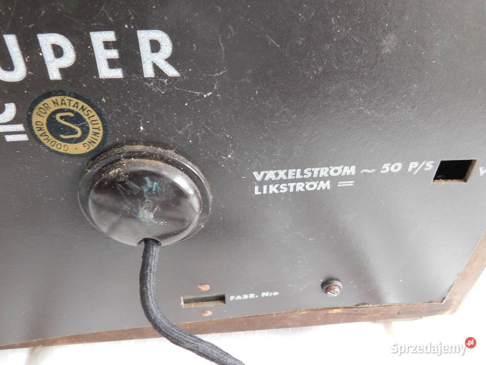 radio telefunken super 264GWK 772 Fiaf Szczecin