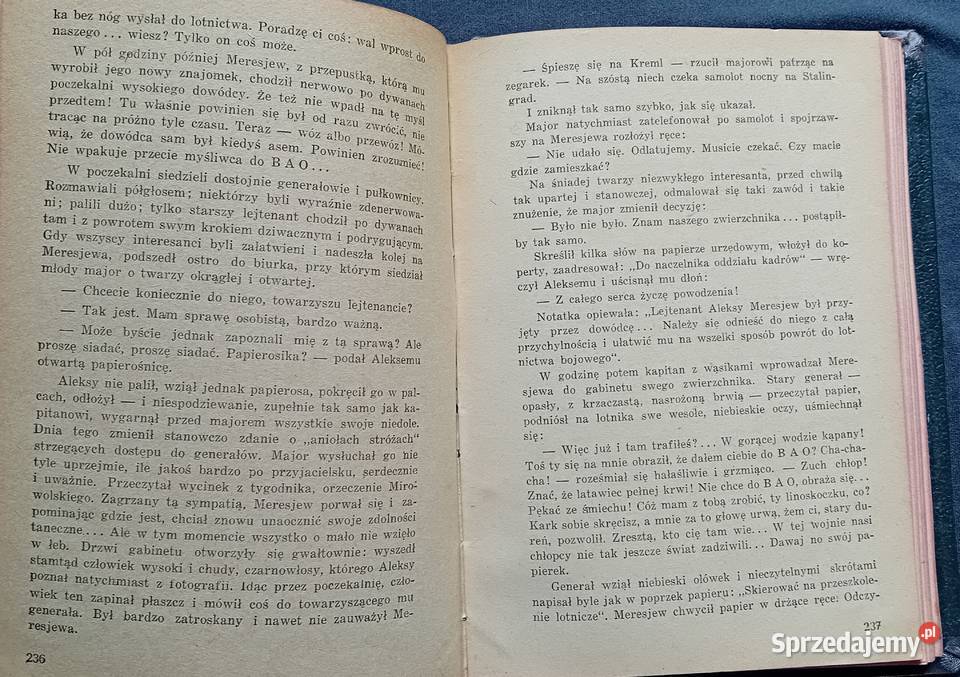 Borys Polewoj Opowieść o prawdziwym człowieku Antykwariat Antyki, Sztuka, Kolekcje