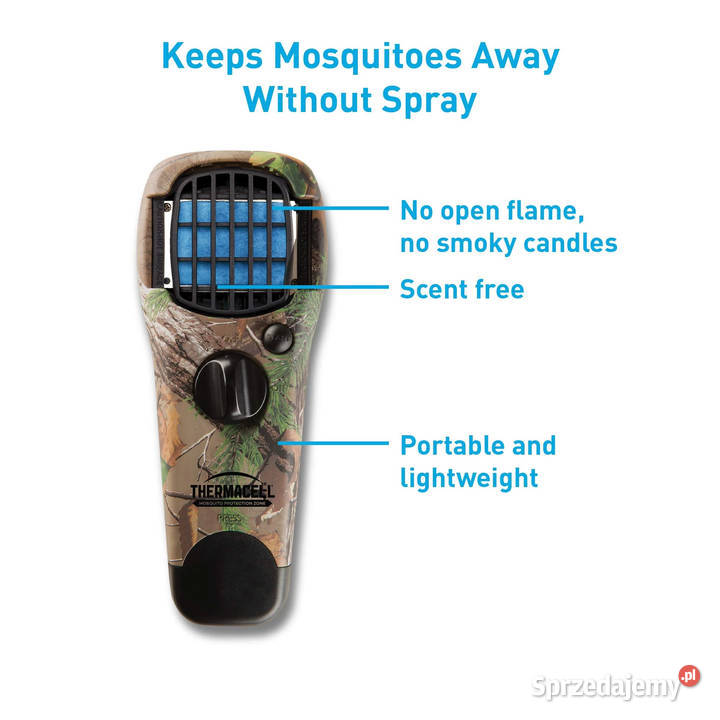 Odstraszasz komarów z USA Thermacell Mosquito Sporty strzeleckie i myślistwo