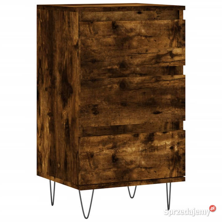 Komoda przydymiony dąb 40x35x70 materiał Warszawa