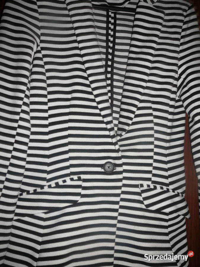 Marynarka biała w paski SM Wrocław