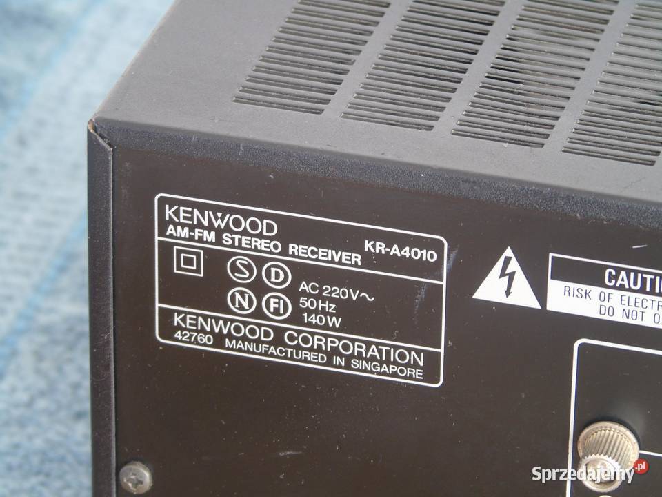 Amplituner Kenwood KRA4010 sprawny i ładny Jasło