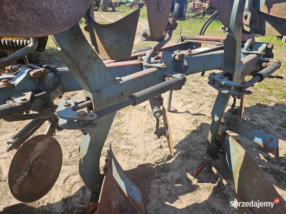 Pług obrotowy 4 overum cv498h agrolux kverneland Pługi Kukle