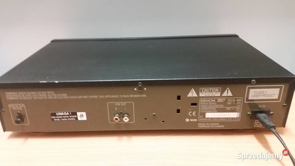 Odtwarzacz CC DENON DVD 485 Odtwarzacze CD i MD Chorzów