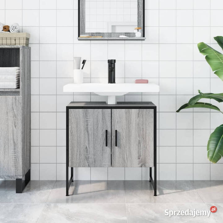 Szafka pod umywalkę szary dąb sonoma 60x33x60 Warszawa sprzedam