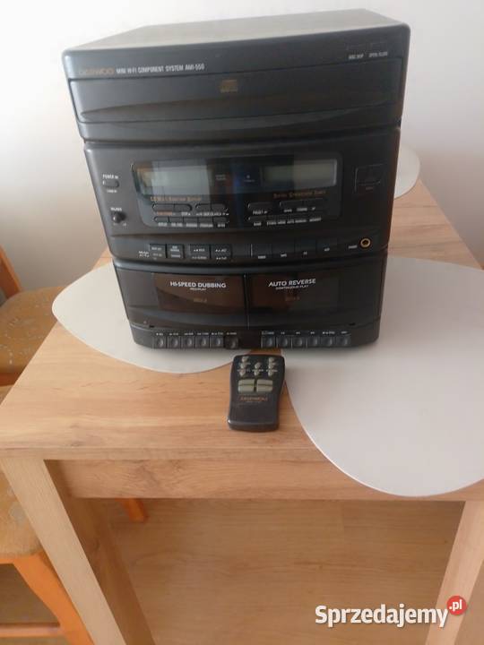 Radioodtwarzacz CD z pilotem Wieża warmińsko-mazurskie Ełk