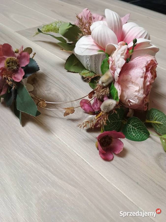 Wiosenna opaska na głowę