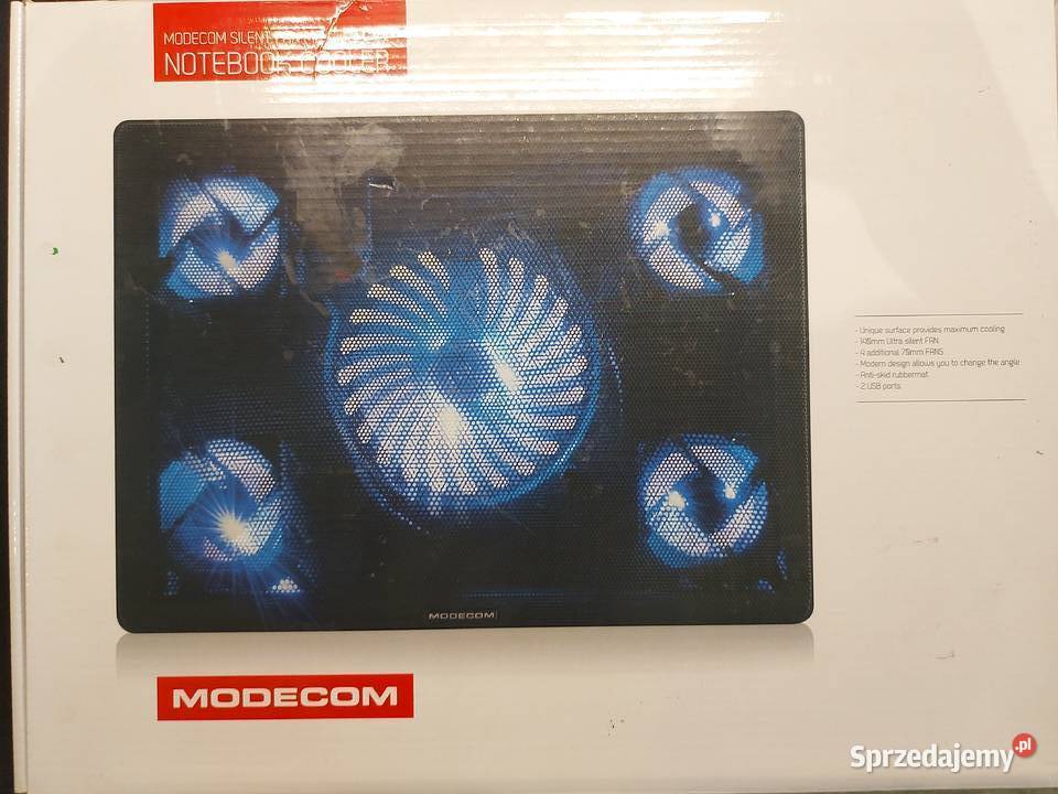 Podstawka chłodząca MODECOM do laptopa 17 Silent Pozostałe śląskie Rybnik