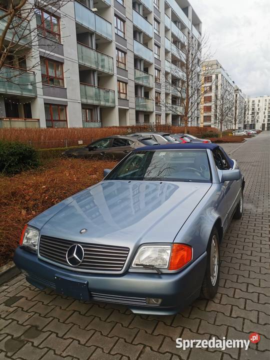 Mercedes 500 SL 1990 niski przebieg książka Warszawa