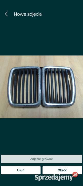 BMW E30 grill atrapa nerka nerki osobowe Atrapy