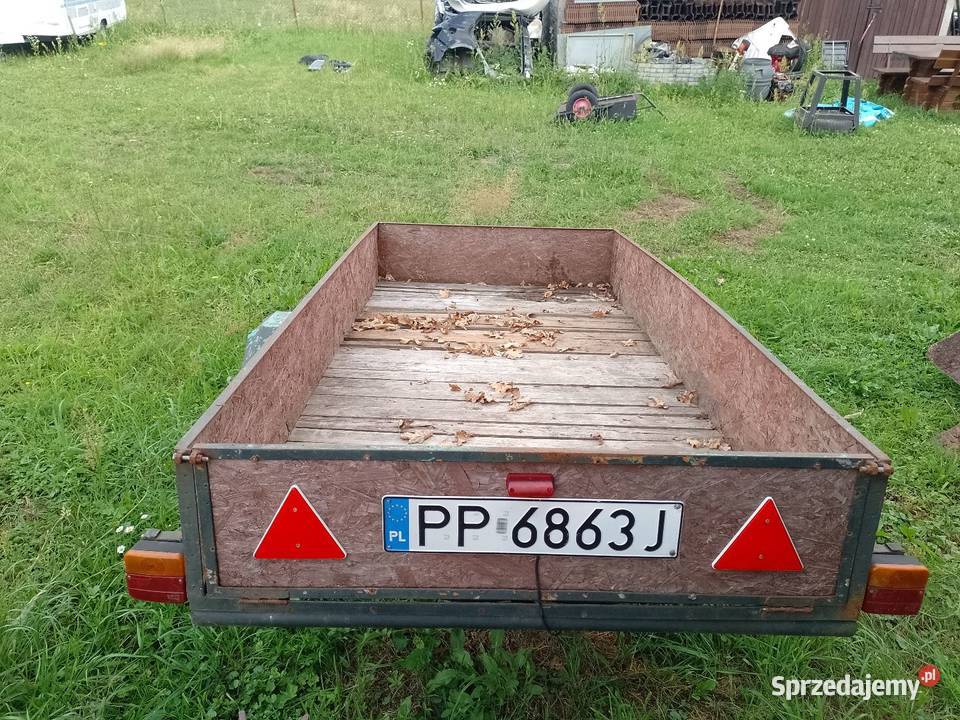 Przyczepa 120x250 Piła