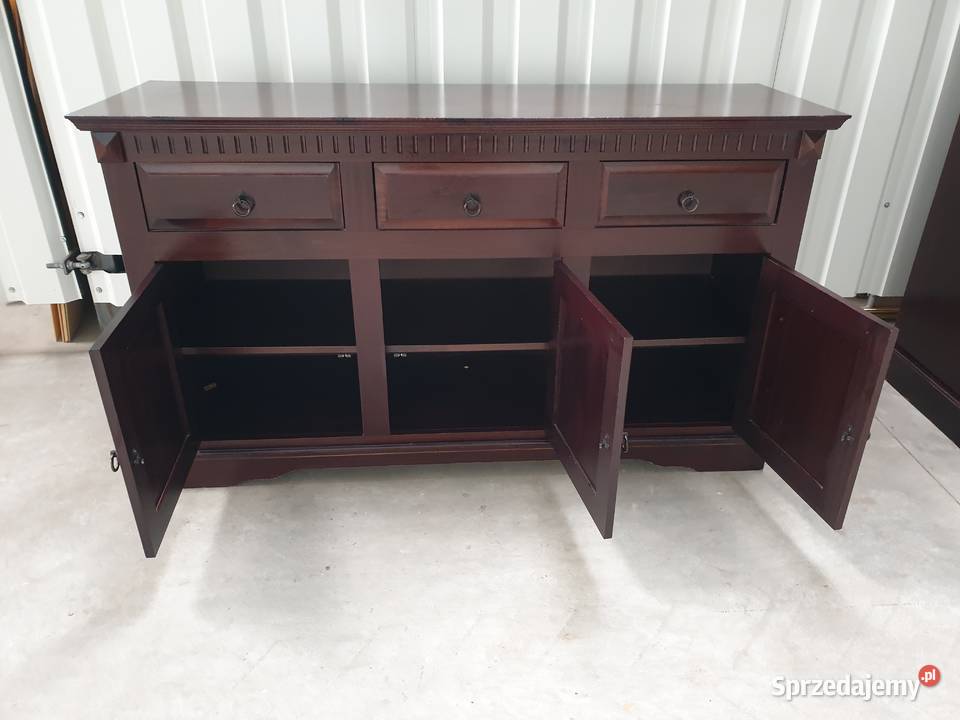 Piękna masywna komoda kolonialna wykonana z sprzedam