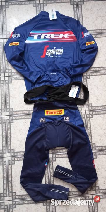 Trek Segafredo Santini strój komplet rowerowy Sędziszów Małopolski sprzedam
