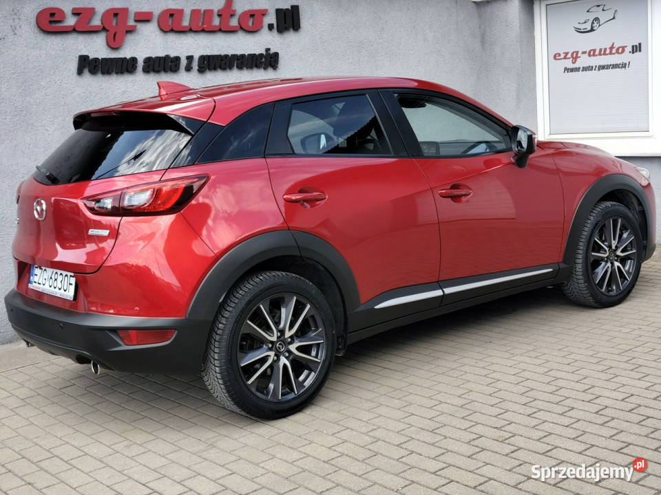 Mazda CX3 bezwypadkowy bogata Gwarancja asystent pasa ruchu łódzkie Zgierz