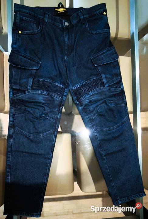 Jeansy bojówki motocyklowe 115moto Armalite Spodnie Warszawa