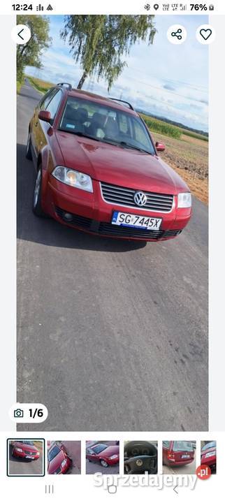 Pasat kombi b5 18t ładny Gliwice