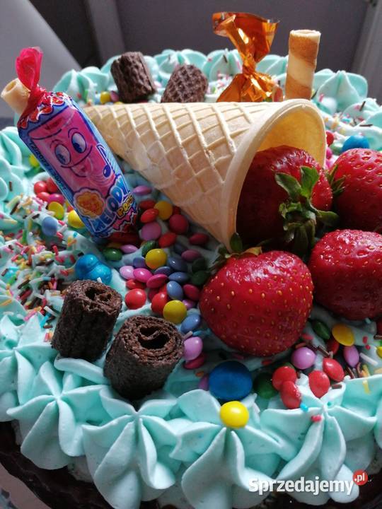 Kolorowy zawrót głowy Torty i ciasta domowej Wrocław