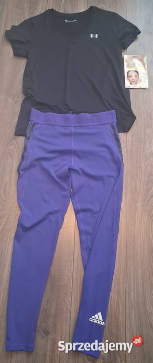 NOWY komplet ADIDAS UNDER ARMOUR legginsy Łódź sprzedam