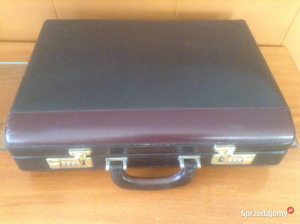 Neseser skórzany do ręki z szyfrowanymi zamkami Opole