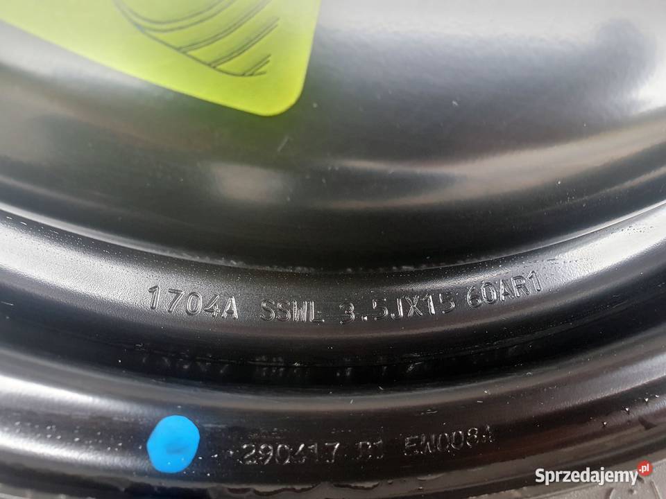 Koło dojazdowe 15 Peugeot Koła dojazdowe Oleśnica